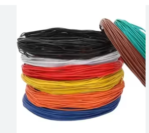 สายไฟฟ้าทองแดงเคลือบดีบุก KF-200 ทนความร้อนสูง สายยางทองแดงแข็งเคลือบเทฟลอน สายซิลิโคน - Product Image 3