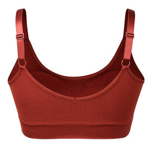 Soutien-gorge de sport pour femme, maintien élevé, rembourré, bretelles réglables, respirant, pour la gym, la course, le fitness, l'entraînement, sans coutures, vêtements de sport - Product Image 2