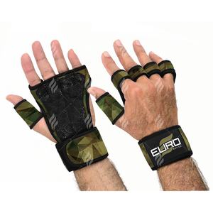 Guantes de Entrenamiento de Neopreno OEM de Medio Dedo, Transpirables, Diseñados para Uso Profesional en Gimnasio, Acolchado Cómodo, Ajustables - Product Image 1