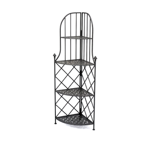 Best Arrival Metal Corner Plant Stand With Three Tier Curved <b>Shelves</b> For Indoor And Balcony & Garden Decor Customized Size - Product Image 3