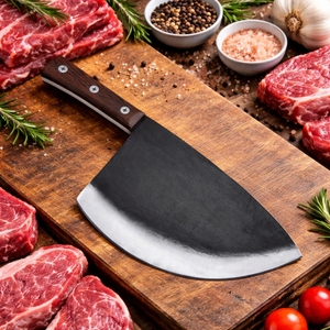 Cuchillo Profesional para Procesamiento de Atún, Cuchillo de Carnicero para Mariscos, Hoja de Acero al Carbono Industrial de 9.5 Pulgadas, Ecológico, Apto para Lavavajillas - Product Image 2