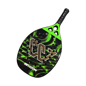 Nouvelle arrivée personnalisée de raquettes de paddle de haute qualité, prêtes à être expédiées, avec housse rembourrée, protection de bord blanche, logo central - Product Image 1