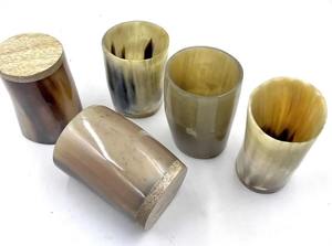 Handcrafted 100% Natural Viking Medieval <b>Drinking</b> <b>Horn</b> Cup Carved Glass Beer <b>Horn</b> Economical and Elegant - Product Image 3