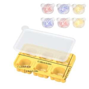 Moule à glaçons en silicone anti-odeur pour glaçons en forme de patte de chat, ours et lapin, fabrication de glaçons maison - Product Image 6