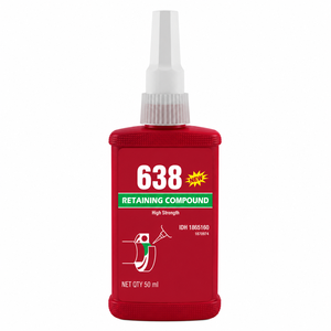 638 Retaining Compound High Strength Anaerobic Threadlocker Adhesive Acrylic Sealant for Metal Construction Transportation - Product Image 1