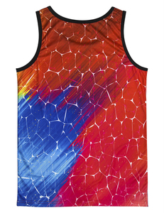 Camiseta sin Mangas Sublimada para Hombre, Transpirable, Ligera, de Poliéster/Algodón, para Gimnasio, Running y Deportes Profesionales - Product Image 3