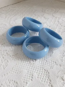 New Style Resin Napkin Ring Hotel Ware Decorative <b>Tissues</b> Accessories for <b>Wedding</b> Collectable Logo Printed Napkin Rings - Product Image 5