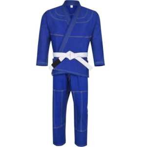 Kimono de Jiu Jitsu Brasileño (BJJ) Blanco Personalizable, Transpirable, 450GSM, Corte Recto, Cintura Media, Uniforme de Artes Marciales Unisex - Product Image 6