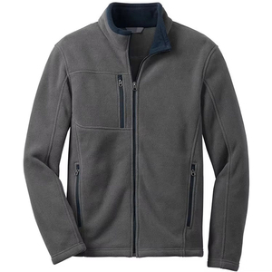 OEM Custom Men's Polar Fleece <b>Jacket</b> Anti-Pilling Thermal Regular Fit Solid Color Winter Wear Men's Polar Fleece <b>Jacket</b> - Product Image 1