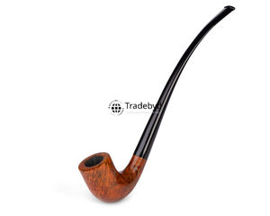 Pipa de Tabaco de Madera Ecológica Premium, Hecha a Mano con Madera Natural, Herramienta Moderna para Fumar con Acabado Lacado por Tradebyd - Product Image 3