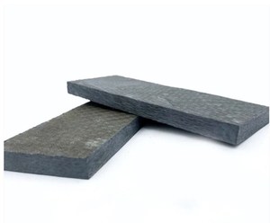 Plaques de corne de buffle grise naturelle pour poignées de couteaux, dalles de corne massives pour la fabrication de couteaux - Product Image 1