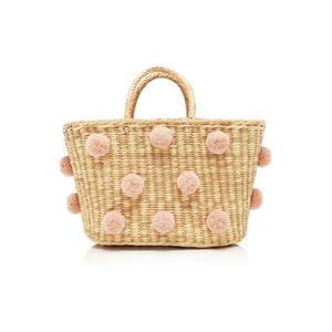 กระเป๋าช้อปปิ้งหัตถกรรมผักตบชวาธรรมชาติ - Product Image 4