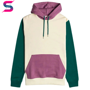Sweat-shirts à capuche pour hommes, couleur contrastée personnalisée, produit très vendu, nouvelle arrivée, qualité supérieure, vêtements décontractés légers à manches régulières - Product Image 6