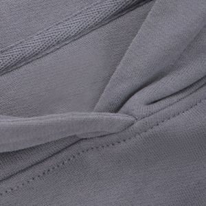 Sudadera con capucha de algodón polar para mujer, estilo urbano, de alta calidad, con hombros caídos, con logotipo personalizado, precio mayorista - Product Image 5