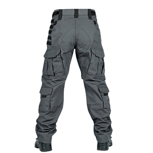 Men's Cargo Pants Casual Athletic Workwear Trousers Multi Pocket Full Length Custom Logo Outdoor Pants - Product Image 4