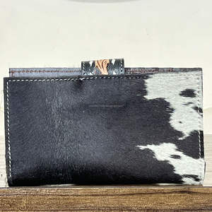 Cartera de Cuero Hecha a Mano de Alta Capacidad, Nueva Moda, Cartera de Viaje Bifold de Cuero Vacuno Genuino para Mujer - Product Image 6