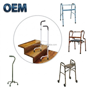 Bastón de Aluminio Ajustable, Ligero y Duradero, Personalizado en Taiwán, para Rehabilitación y Terapia, Ayuda para la Rodilla - Product Image 1