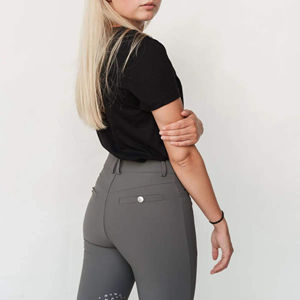 Pantalones de Montar a Caballo Clásicos con Logotipo Personalizado, Pantalones de Equitación Transpirables y Elásticos, Pantalones Cómodos para Jinete - Product Image 6