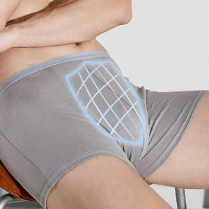 Ropa Interior Masculina, Calzoncillos Boxer de Algodón Elástico, Paquete Múltiple, Alta Calidad Premium, Inserciones de Malla Transpirable, Fabricante Mayorista - Product Image 6