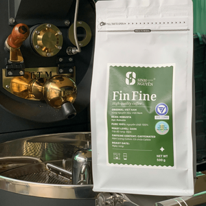 100% grains de café robusta torréfiés naturels de grande qualité du Vietnam produit délicieux aromatisé torréfié foncé - Product Image 4