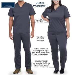Pantalon droit chirurgical anti-plis pour hommes, personnalisable avec logo, ensemble de blouses d'hôpital, uniforme de médecins – Vente chaude - Product Image 5