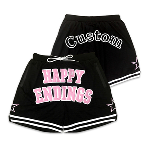 กางเกงขาสั้นรักบี้ผ้าฝ้ายทอสีสะท้อนแสงพร้อมกระเป๋า ปักโลโก้ตามสั่ง - Product Image 1