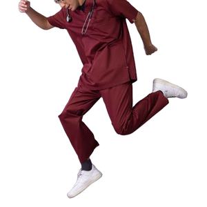 Uniforme de Hospital para Hombre de Alta Calidad, Ultra Ligero, Resistente, Suave, Cómodo, Duradero, Fácil de Cuidar, Versátil, Elegante e Inteligente - Product Image 4