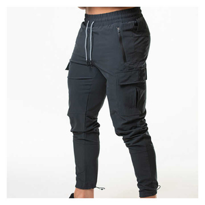 Run Apparel's <b>Cargo</b> <b>Pants</b> Multi Pocket Over Size Style Outdoor <b>Work</b> Trousers Durable Cotton Hiking Men's <b>Pants</b> - Product Image 1