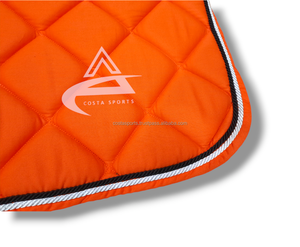 Tapis de selle de protection pour chevaux en tissu de coton confortable Séchage rapide Respirant Cheval Best Sellersaddle pad - Product Image 4