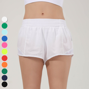 Nuevos Shorts Deportivos con Cordón Ajustable, Transpirables, de Secado Rápido, de Cintura Baja, para Correr y Hacer Ejercicio, Shorts Deportivos para Mujer - Product Image 3