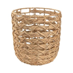 Basic Design Bamboo <b>Water</b> <b>Hyacinth</b> <b>Basket</b> Clothing Use - Product Image 1