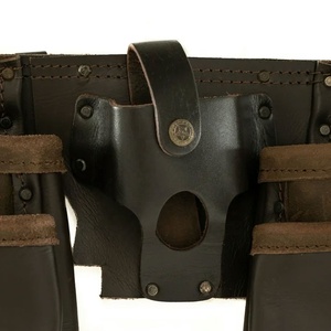 Durabilidad Herramienta de cuero Cinturón DE TRABAJO Precio bajo Venta al por mayor Nueva llegada Más vendido Cinturón de herramientas de electricista de cuero ajustable - Product Image 3