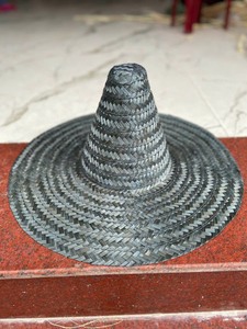 Natural Mexican Sombrero Straw <b>Hat</b> Wide Brim Vietnam Straw Material For <b>Summer</b> Beach Party Costume And Event Decoration - Product Image 4