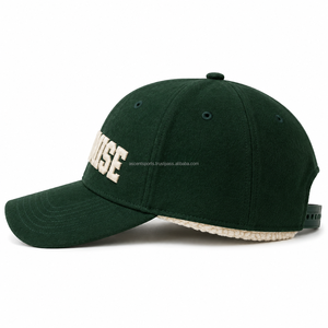 Casquette de baseball pour homme, chapeau de sport tendance, casquette en coton réglable, couvre-chef décontracté pour l'extérieur, broderie de logo personnalisée, OEM ODM, vente en gros - Product Image 2