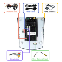 Reproductor de Audio para Auto Jiawell de 9 Pulgadas con Android, GPS, WIFI y Carplay para Cadillac ATS, ATSL, XTS, SRX, CTS
