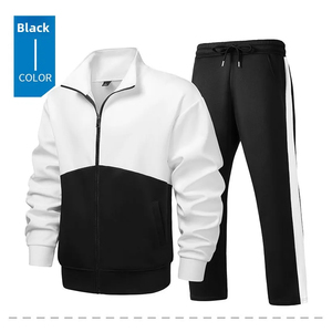 Chándal Deportivo Transpirable de Poliéster para Hombre, Chándal Ajustado a la Moda para Mujer - Product Image 1