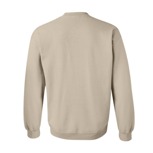 <b>Men</b> Crewneck Sweatshirt Oversized <b>Pullover</b> Fleece Cotton Casual Streetwear Plain Solid Color Loose Fit Winter Wear - Product Image 3