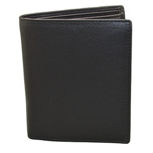 Portefeuille homme en cuir véritable, bifold, anti-RFID, court, design minimaliste, fermeture ouverte, usage quotidien, multifonction - Product Image 5