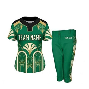Uniforme de Softbol para Mujer, Duradero, Cómodo, de Primera Calidad, Personalizable, Tejido de Poliéster Transpirable, Estilo Clásico para Uso Diario - Product Image 4