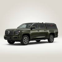 Hardtop Truck Topper for Toyota Tacoma 5ft Bed with Side Storage Compartments