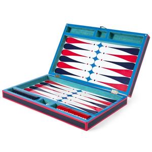Customized Premium Quality Luxury PU Leather <b>Backgammon</b> Acrylic <b>Backgammon</b> <b>Set</b> for Intellectual Games <b>Set</b> - Product Image 1