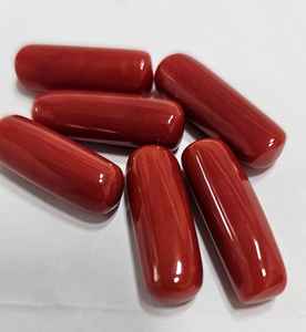 Coral Rojo Natural Italiano en Forma de Cápsula, Gema de Primera Calidad en Cristal de Alta Calidad, Gema Suelta para Joyería - Product Image 1