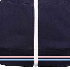 Sudadera con capucha de chenilla para mujer Jack and Jill, con cremallera completa, forro polar, estilo casual, ropa de calle, chaqueta con capucha cálida, ropa exterior - Product Image 4