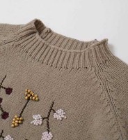 Pull en tricot avec perles en forme de diamant, respirant et extensible, pour l'hiver - Tricotage doux de haute qualité pour femmes, couche de base