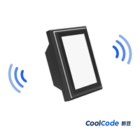 COOLCODE EE IP66 Lector de Códigos QR Dinámico 2D, Escáner de Código de Barras de Montaje Fijo a Prueba de Agua con Interfaz USB RS232 en Existencia
