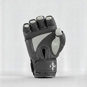 ถุงมือชกมวยผู้ชายหนัง PU คุณภาพสูงแบบสั่งทำพิเศษปี 2026 ปิดด้วยเชือกผูก ครึ่งนิ้ว/ไร้นิ้ว น้ำหนักเบา สำหรับผู้ใหญ่ ป้องกันข้อมือ - Product Image 2