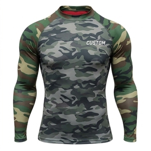 Dernier design : Créez votre propre rashguard à manches longues par sublimation pour hommes et femmes, avec logo personnalisé, vente en gros, compression - Product Image 1