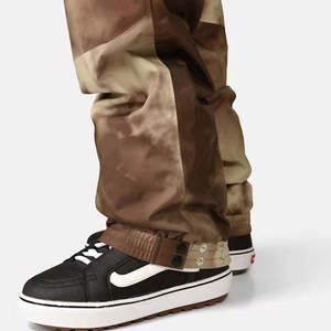 Pantalon de ski imperméable camouflage pour homme, taille haute, respirant, isolé, salopette de snowboard d'hiver, vêtements de neige d'extérieur - Product Image 5