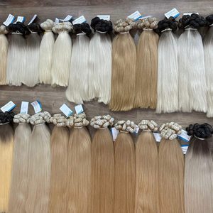 Extensions de cheveux humains premium ombrées, tissées à la machine, cheveux vietnamiens, texture soyeuse et lisse, sans nœuds, sans perte, haute qualité - Product Image 3