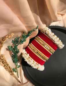 Ensembles de bracelets de mariée faits à la main multicolores pour mariage, fête et cadeaux de l'Aïd, bijoux pour femmes, churiyan tendance en différentes tailles - Product Image 4